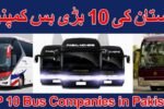 Top 10 Bus Companies in Pakistan