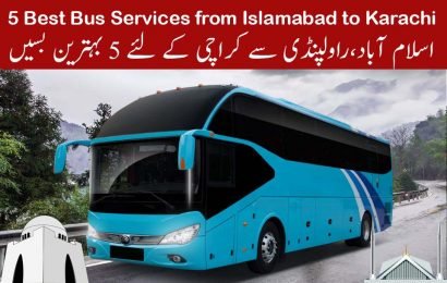 5 Best bus Services from Islamabad to Karachi to Islamabad, Rawalpindi