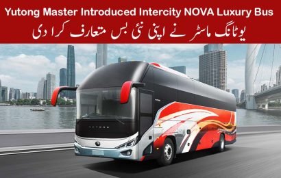 Yutong Master Introduced Intercity NOVA Luxury Bus in Pakistan